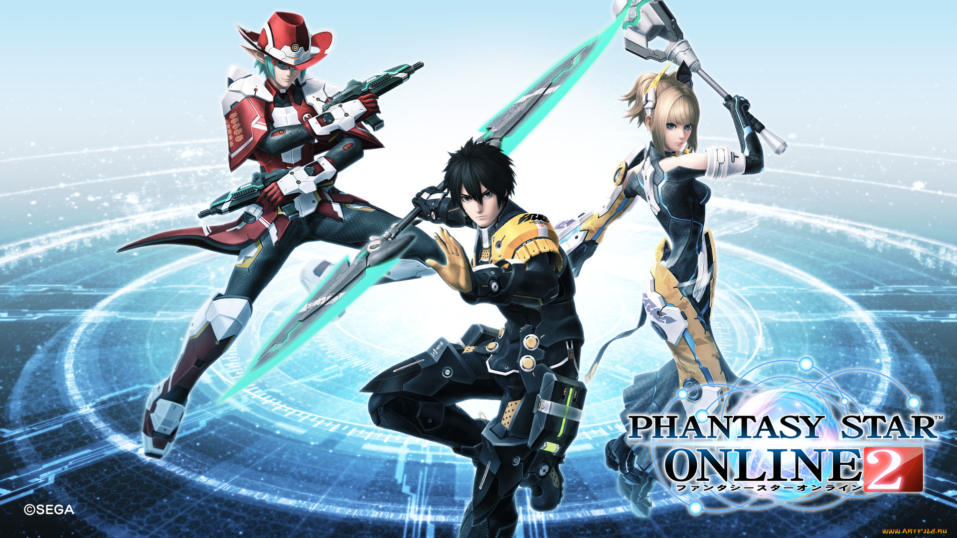  , phantasy star online,  blue burst, 3, phantasy, star, online, , , 